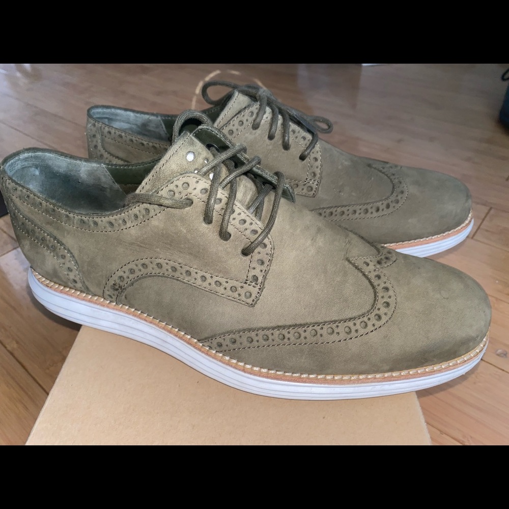 Cole Haan men's lunargrand wingtip oxford Sz 9